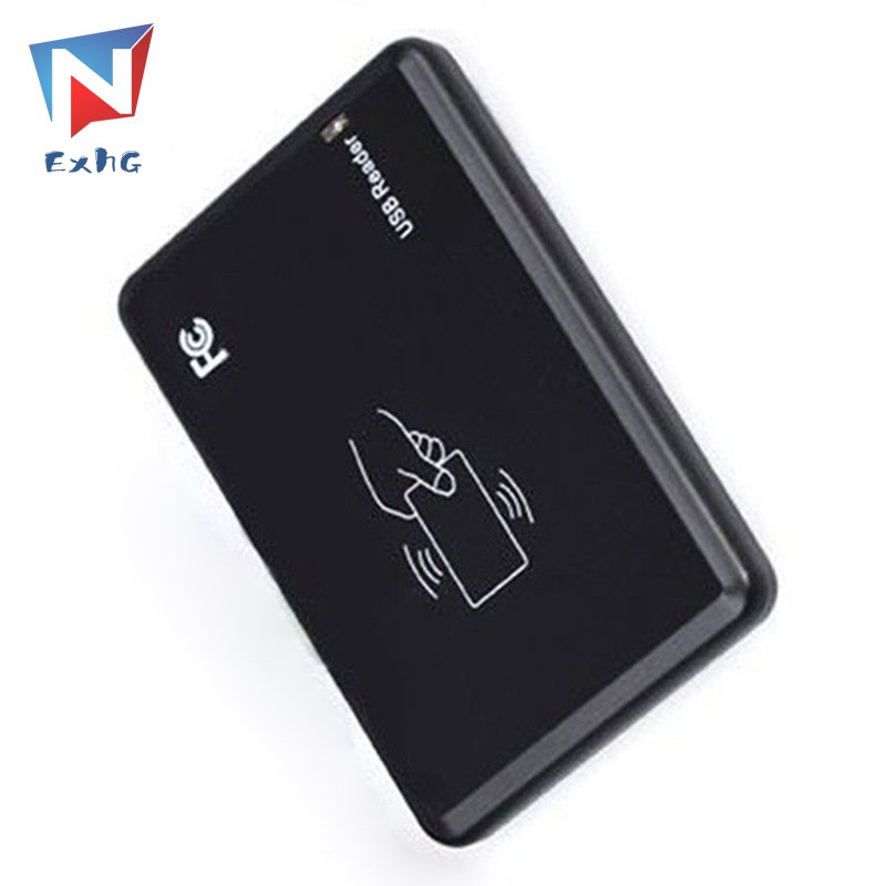 ExhG❤❤❤High quality 1 Pcs 125Khz USB RFID Smart Card Reader Portable Contactless Proximity Sensor EM4100 @VN