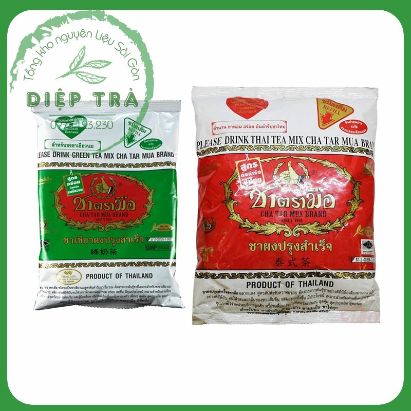 Trà Thái Xanh / Trà Thái Đỏ (loại 1) pha trà sữa 200g - 400g