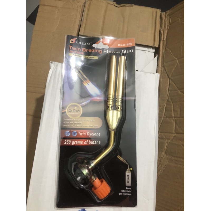 Khò gas mini 2 ống