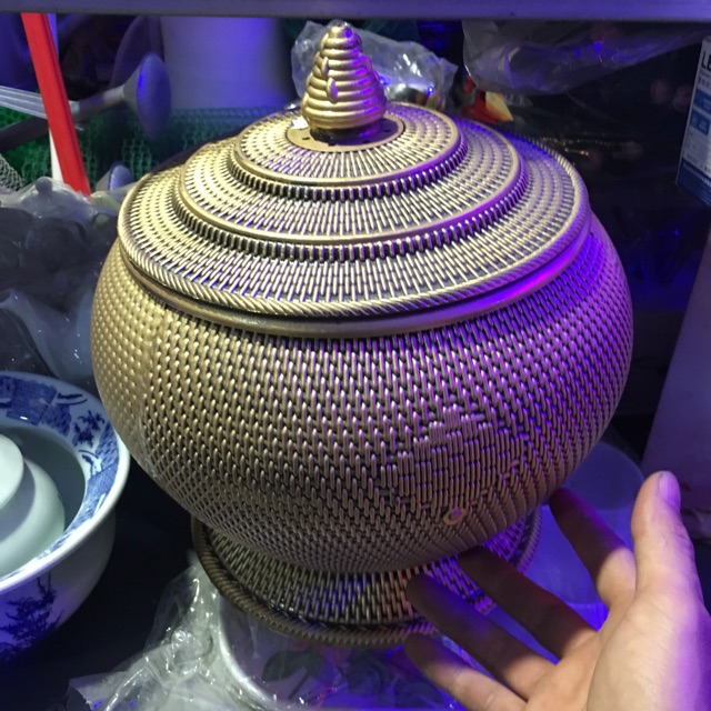 Giỏ ủ ấm trà loại đẹp