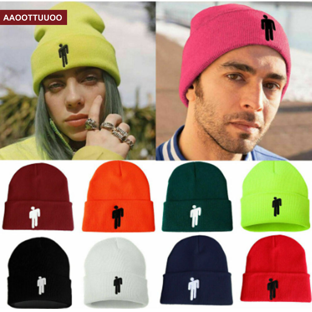 Mũ Beanie Dệt Kim Phong Cách Hip Hop Với 6 Màu Tùy Chọn