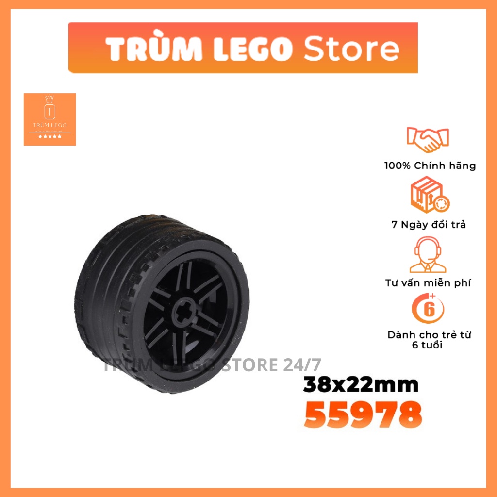 BÁNH XE LEGO TECHNIC BÁNH XE ĐỒ CHƠI NHIỀU KÍCH THƯỚC TƯƠNG THÍCH LEGO TECHNIC LEGO 9686 LEGO EDUCATION