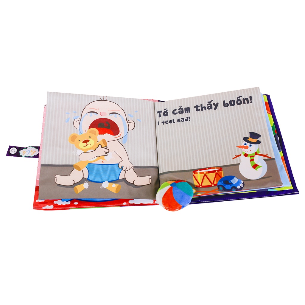 Bộ Sách vải Lalala baby Song Ngữ Bé Yêu Thích Nhất [Tủ Sách Shop Bố Ken]