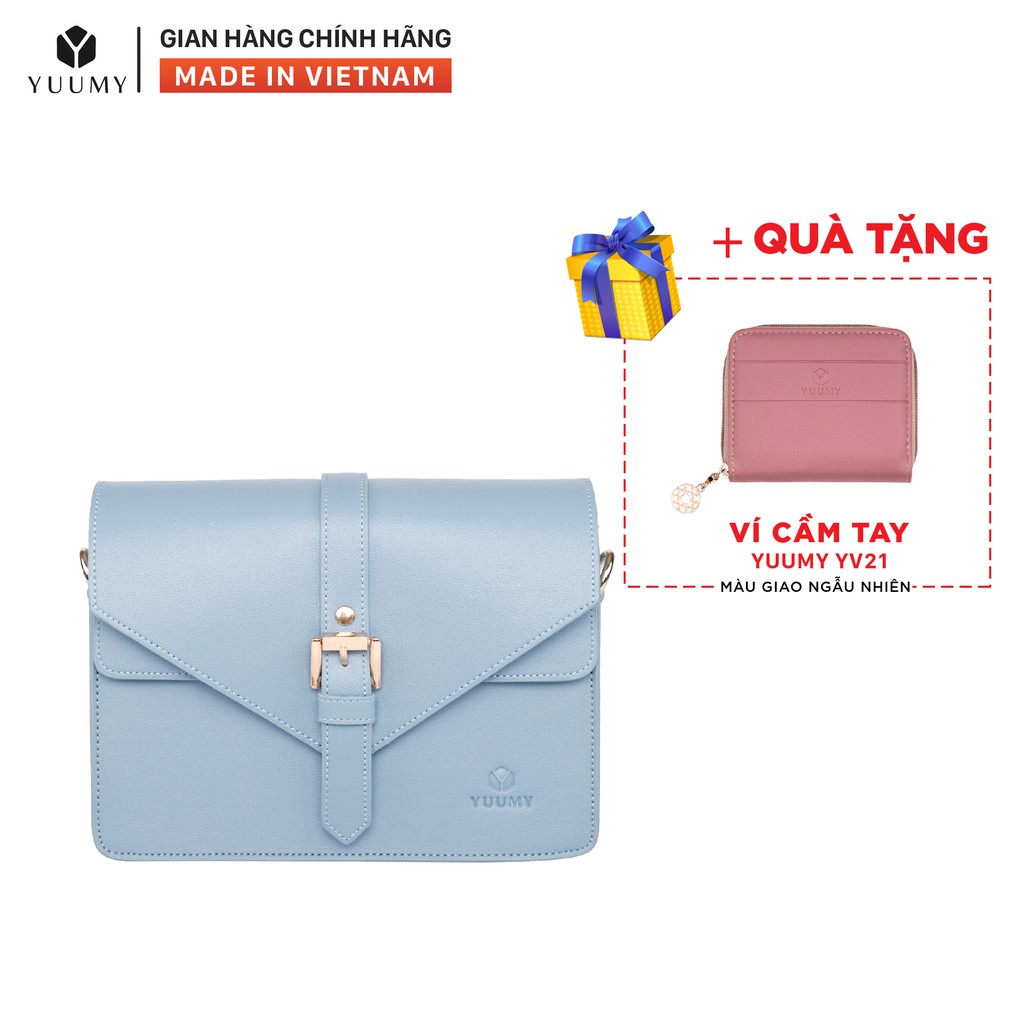 [Mã WABRBAGS giảm 20K đơn 99K] Túi đeo chéo nữ thời trang YUUMY YN75 nhiều màu (Tặng ví cầm tay YV21)