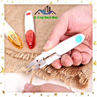 🌙RẺ VÔ ĐỊCH🌙Kéo Cắt Chỉ Có Nắp Đậy An Toàn Nhiều Màu