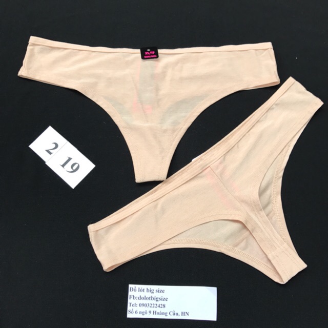 XS- M - Quần lót lọt khe lasenza size XS M siêu mềm không hằn ultra soft