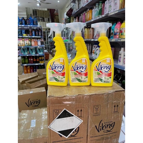 🌃 Nước xịt tẩy rửa đa năng đồ dùng nhà bếp siêu mạnh Viking 750ml-Thổ Nhĩ Kì