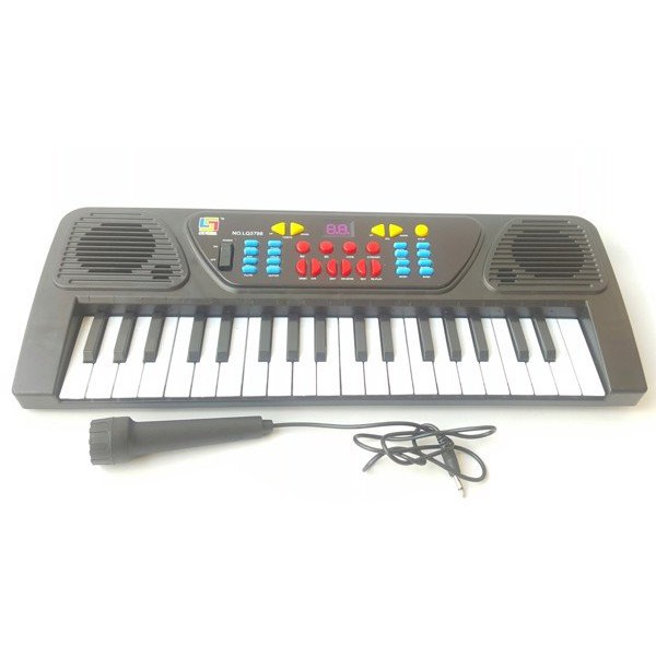 Đàn Piano Kết Hơp Organ, Đàn Điện Tử 61 Phím Kèm Mic Cho Bé