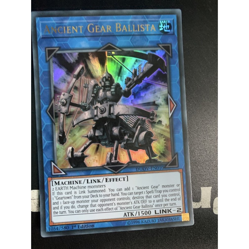 bài yugioh: ancient gear ballista