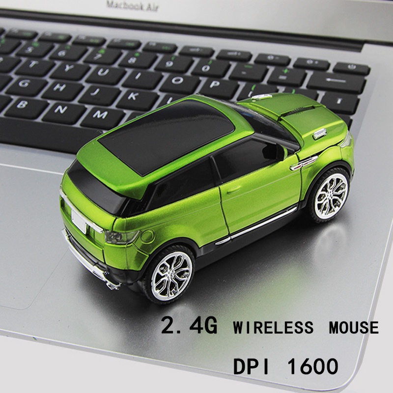 Chuột Quang Không Dây 2.4G Land Rover-car DPI1600 Hình Xe Hơi Hoạt Họa Cho notebook