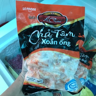 Chả tôm xoắn ống gói 500g ( chỉ nhận giao hàng khu vực hcm )
