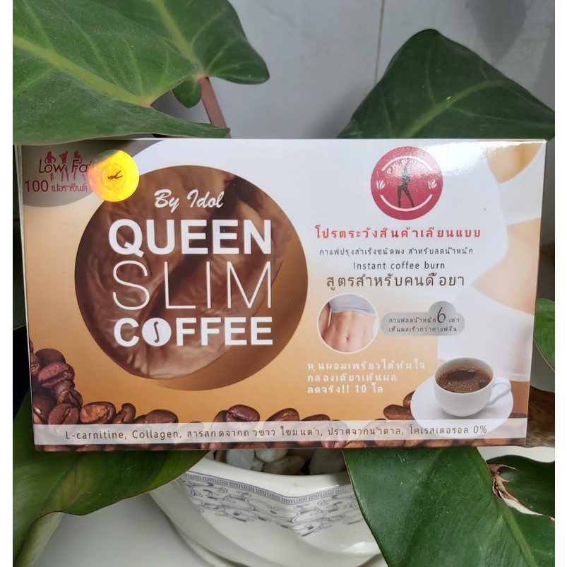 Queen slim coffee- Hộp 10 gói x 15gr