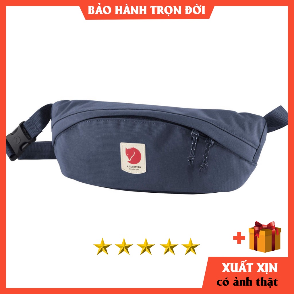 Túi đeo bụng fjallraven ulvo hip pack  vải G100 chống nước tuyệt đối [ BẢO HÀNH TRỌN ĐỜI]