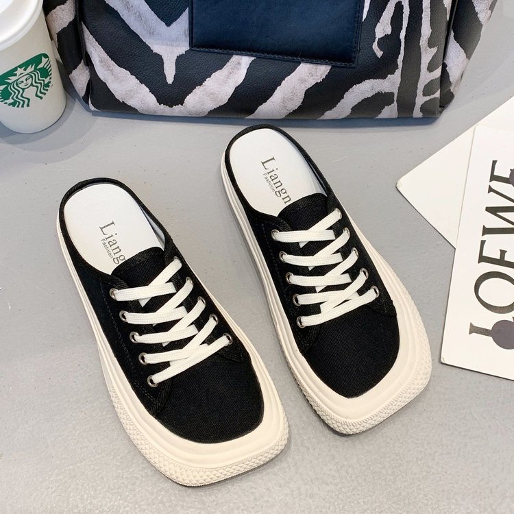 [ Mã 66CBSALE giảm 30K đơn 200K] Giày Thể Thao Vải Canvas Thời Trang Cho Nữ | BigBuy360 - bigbuy360.vn