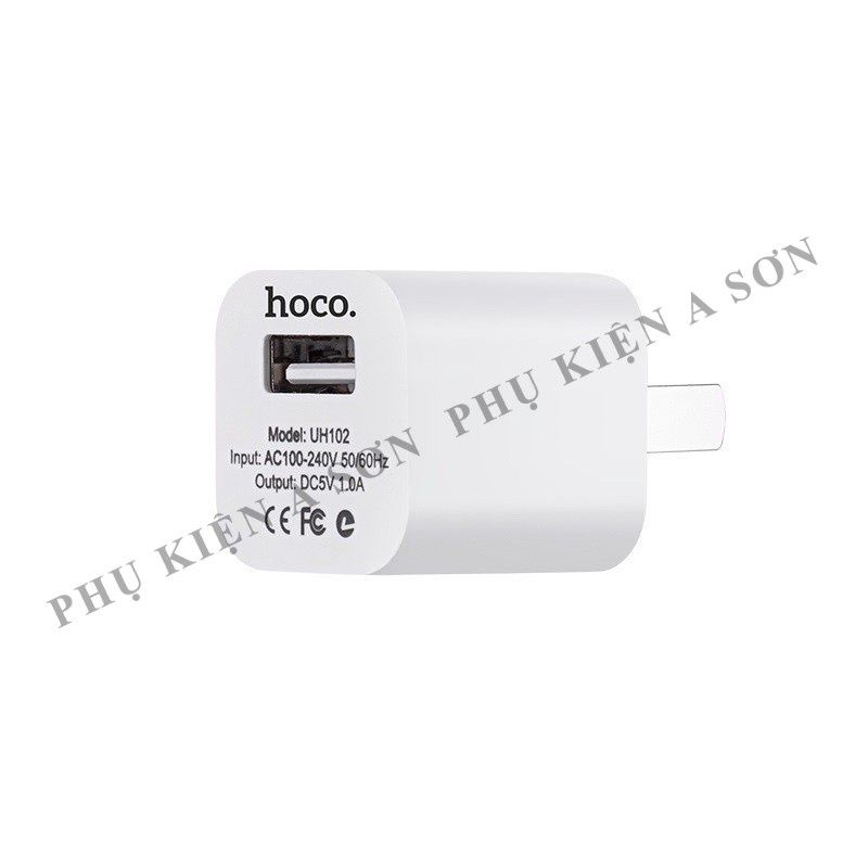 Củ sạc hoco UH102 cao cấp cho ĐT Tai nghe Bluetooth tai nghe ko dây táo tai nghe ko dây táos IP- A Shan Case