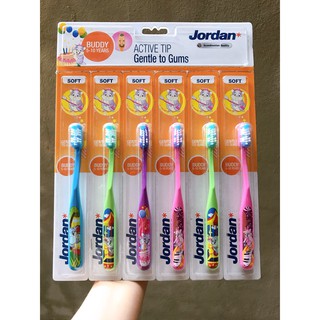Bàn Chải Đánh Răng Jordan Buddy 5-10 Tuổi