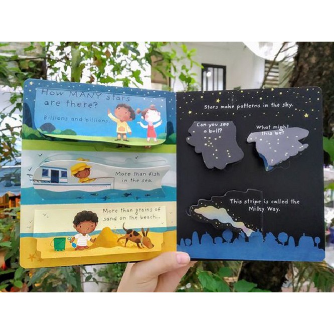 Sách - Anh: Lift-the-flap Very First Questions And Answer What Are Stars?