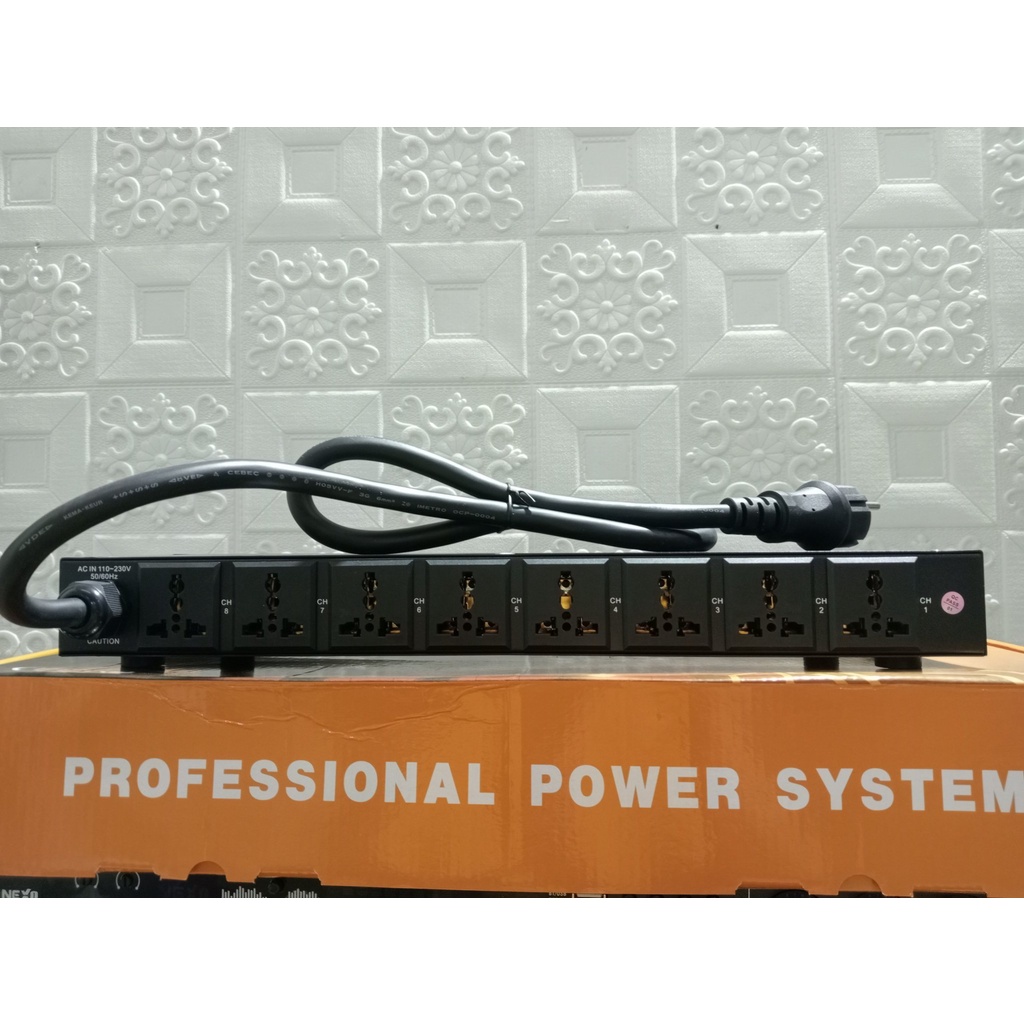 QUẢN LÝ NGUỒN ĐIỆN DBX VS1035 - CÓ CẦU DAO - 10 cổng - hàng mới 2022