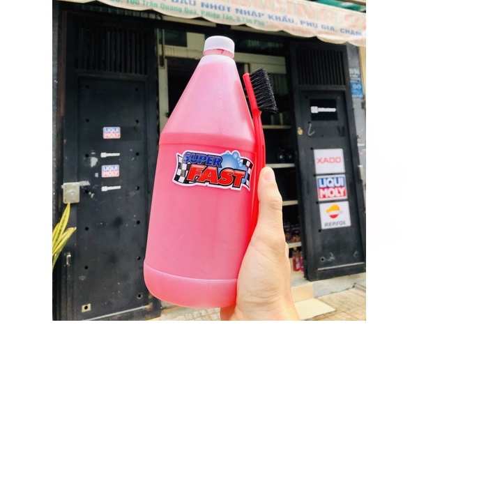(Hỏa tốc) (chiết) (tặng bàn chải ) Nước rửa xe Super Fast