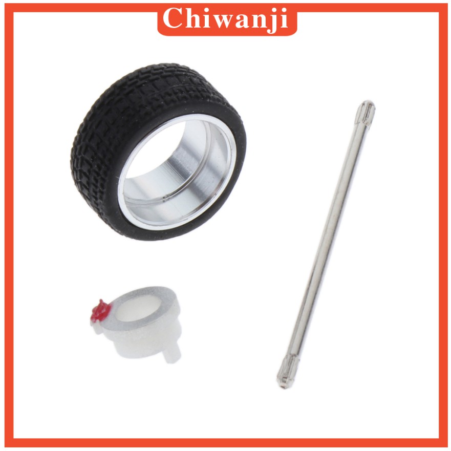 Set 4 Vành Bánh Xe Hơi Đồ Chơi 64th Bằng Hợp Kim Chất Lượng Cao