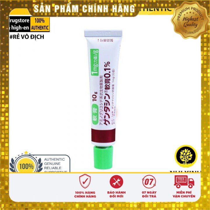 [Chính hãng] Kem Hỗ Trợ Giảm Sẹo Gentacin 10ml Nhật Bản