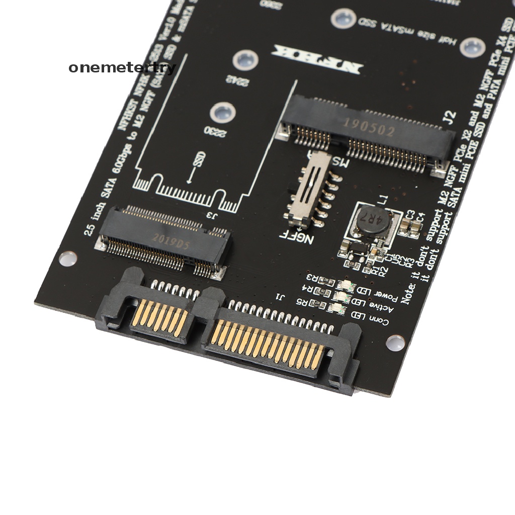Cáp ChuyểN ĐổI M.2 NGFF MSATA SSD Sang SATA 3.0 2 Trong 1 Cho PC / Laptop
