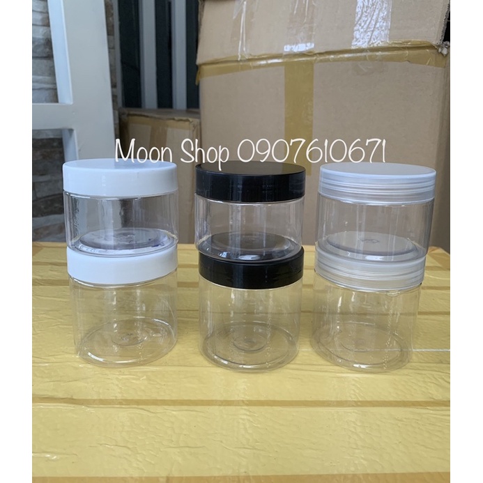 Sỉ 50 hủ pet trong 200g nắp màu