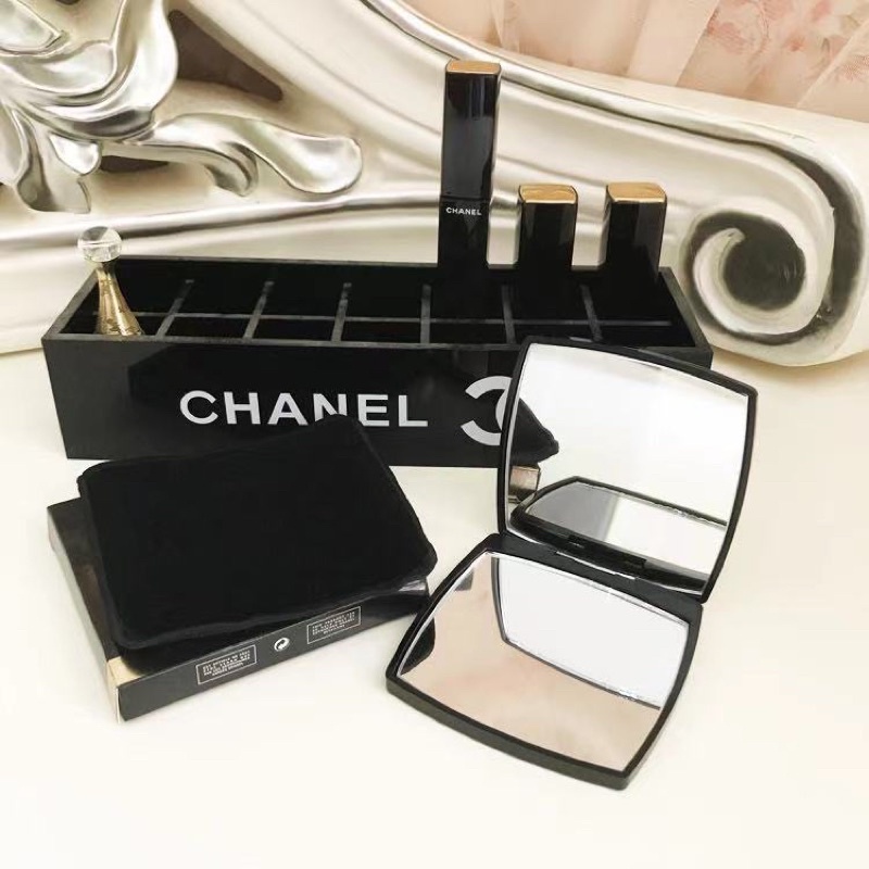 GƯƠNG TRANG ĐIỂM HAI MẶT MINI CẦM TAY CÓ THỂ GẤP GỌN🪞