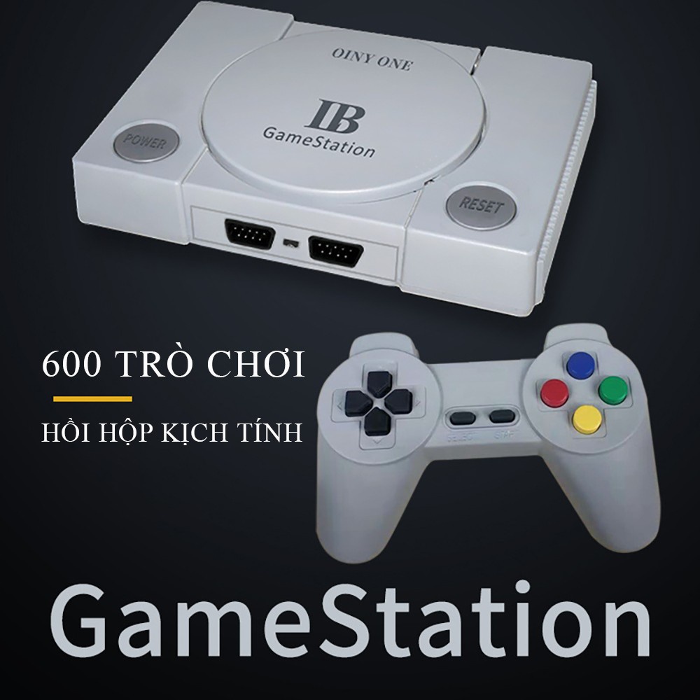 Máy chơi Game Cổ Điển NES Classic tích hợp 20 game PS1 + 600 trò (8-16bit) BinNhimStore