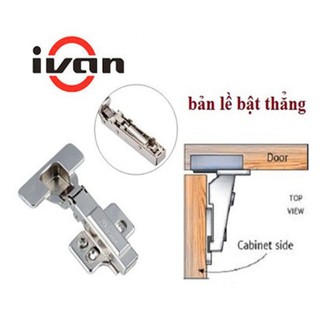 Bản lề bật hơi IVAN, giảm chấn, lắp nhanh dễ dàng (Cái)