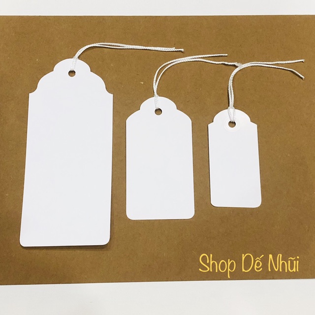 50 Cái Thẻ Giấy Treo (Hang Tag) [2]