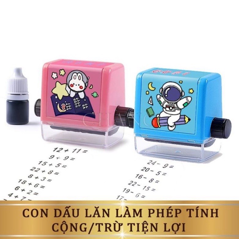 Con Lăn Tạo Phép Tính Cộng Trừ Nhân Chia Ngẫu Nhiên Cho Học Sinh