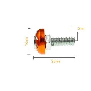 Ốc vít M6 gắn biển số xe máy