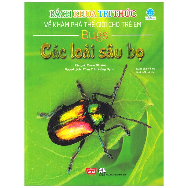 Sách thiếu nhi - Bách khoa tri thức về khám phá thế giới cho trẻ em - Các loài sâu bọ