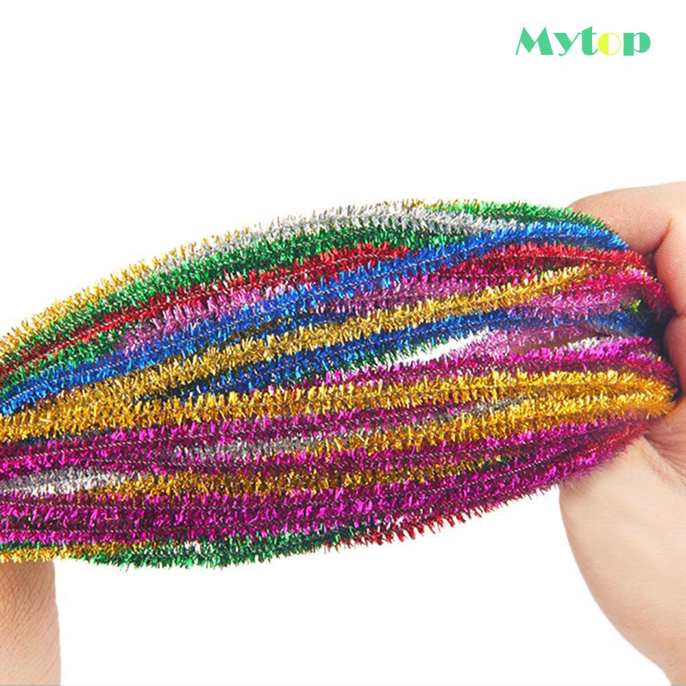 Set 100 Dây Kẽm Nhung Nhiều Màu Sắc Sáng Tạo Cho Bé | BigBuy360 - bigbuy360.vn