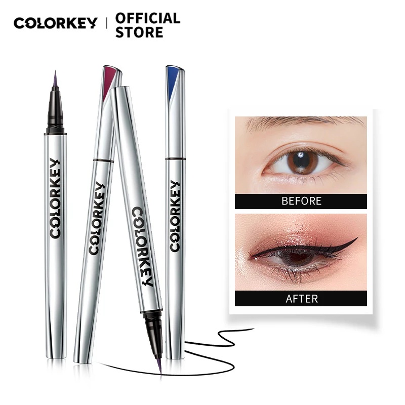 【COLORKEY】Bút kẻ mắt Colorkey dạng lỏng lâu trôi không thấm nước 0.5g