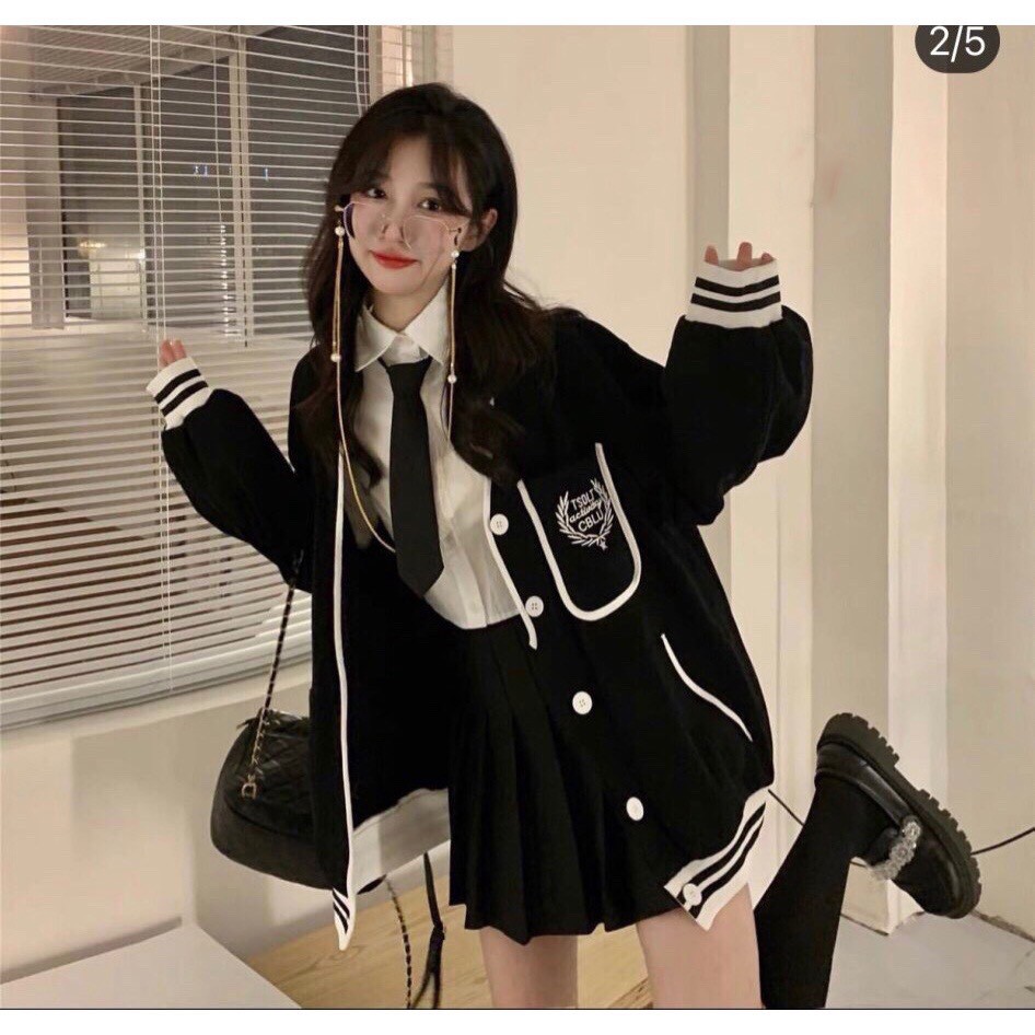 Áo khoác nỉ bomber nam nữ,Áo sweater hoodie nam nữ from rộng unisex nỉ bông K50 | BigBuy360 - bigbuy360.vn