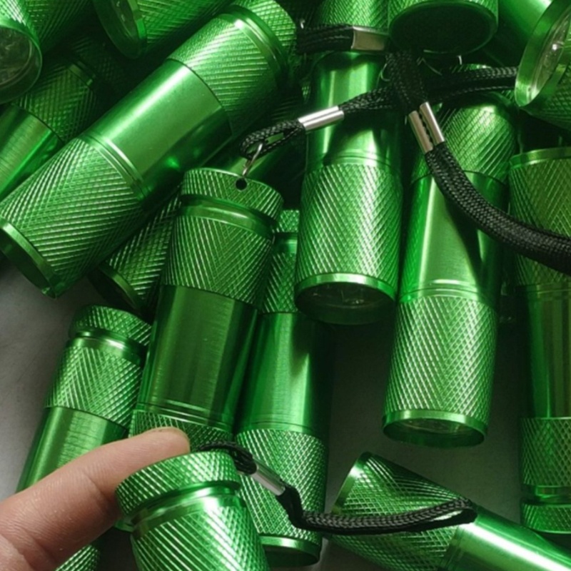 Đèn Pin UV Mini Bằng Nhôm Kích Thước Nhỏ Dùng Để Dò Tiền Và Thú Cưng