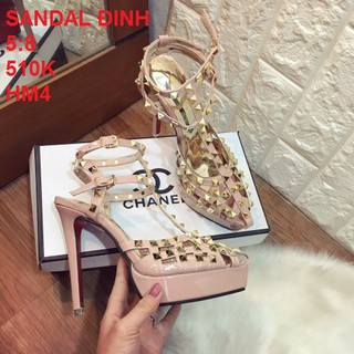 GIÀY SANDAL CAO GÓT ĐINH ĐẸP
