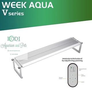 Đèn Bể Cá Week V300 V450 V600 WRGB Bể Cá Cảnh Bể Thuỷ Sinh