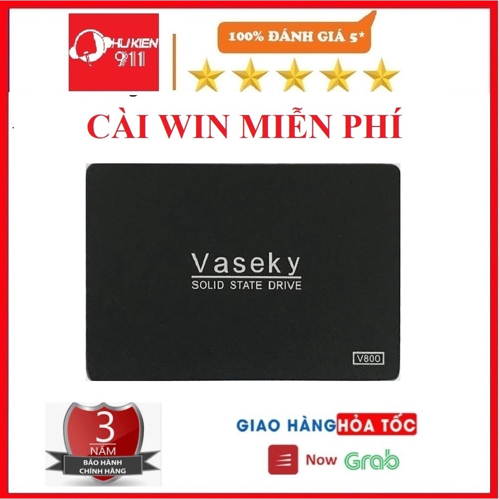 Ổ cứng SSD Vaseky V800 120GB, 240GB, 480GB - Cài win miễn phí, hàng chính hãng, bảo hành 3 năm