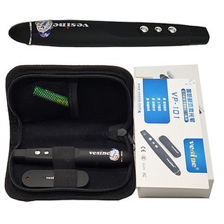 Bút Chỉ Laser Thuyết Trình Vesine VP101 - Bút Trình Chiếu Kèm Bao Da THIẾT KẾ TIỆN LỢI