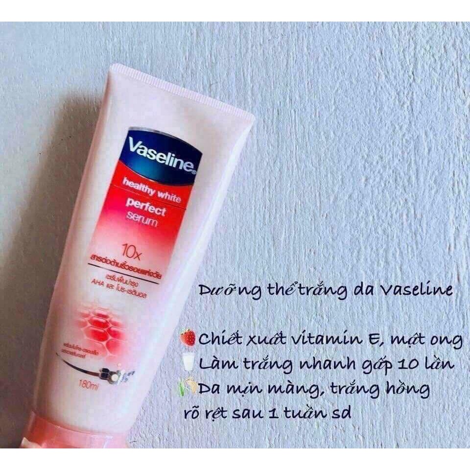 Dưỡng thể VASELINE Healthy White Perfect Serum 10X