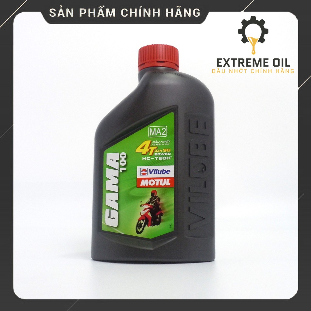 Nhớt xe máy Vilube Motul GAMA 100 4T , dầu nhớt xe Honda eXtreme Oil