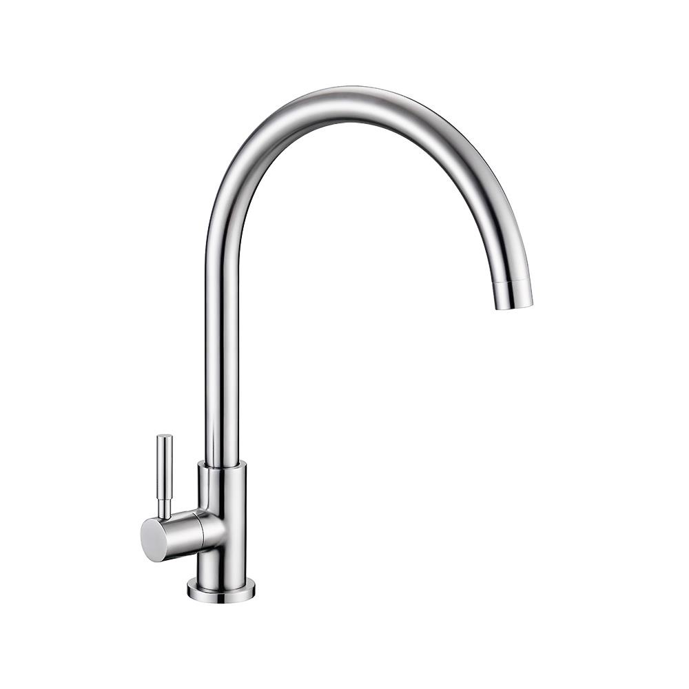 HomeBase MOYA Vòi rửa chén LJ-5001 bằng thép không gỉ 304 W33,3xD24,8xH3cm
