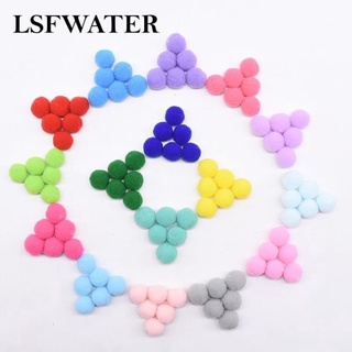 set 20 quả bông Pompom làm đổ hanmade