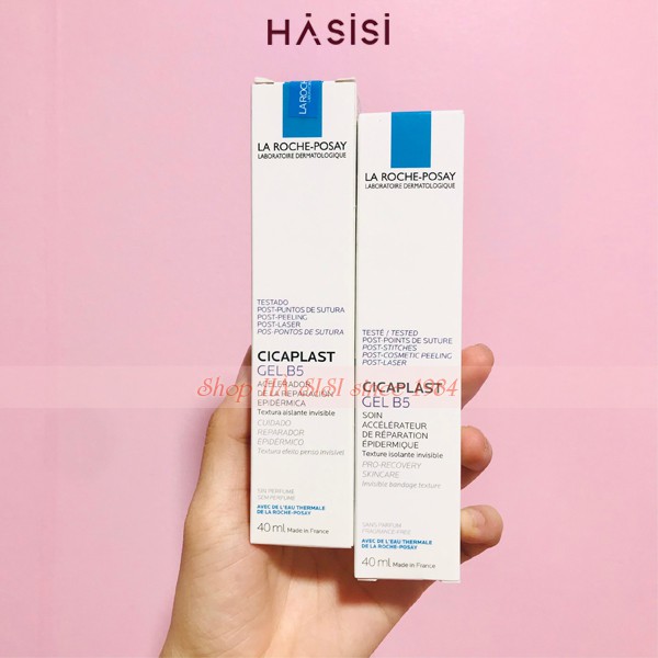 Kem Dưỡng Dạng Gel Giúp Làm Mờ Sẹo, Làm Dịu, Hỗ Trợ Quá Trình Phục Hồi Da LA ROCHE POSAY Cicaplast Gel B5 40ml