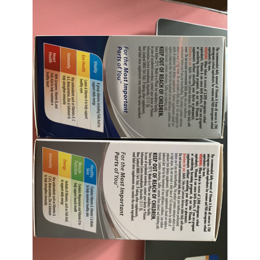 (Bill Air) 120 viên Vitamin tổng hợp cho nam và nữ trên dưới 50 tuổi Centrum Advance Women and Men | BigBuy360 - bigbuy360.vn