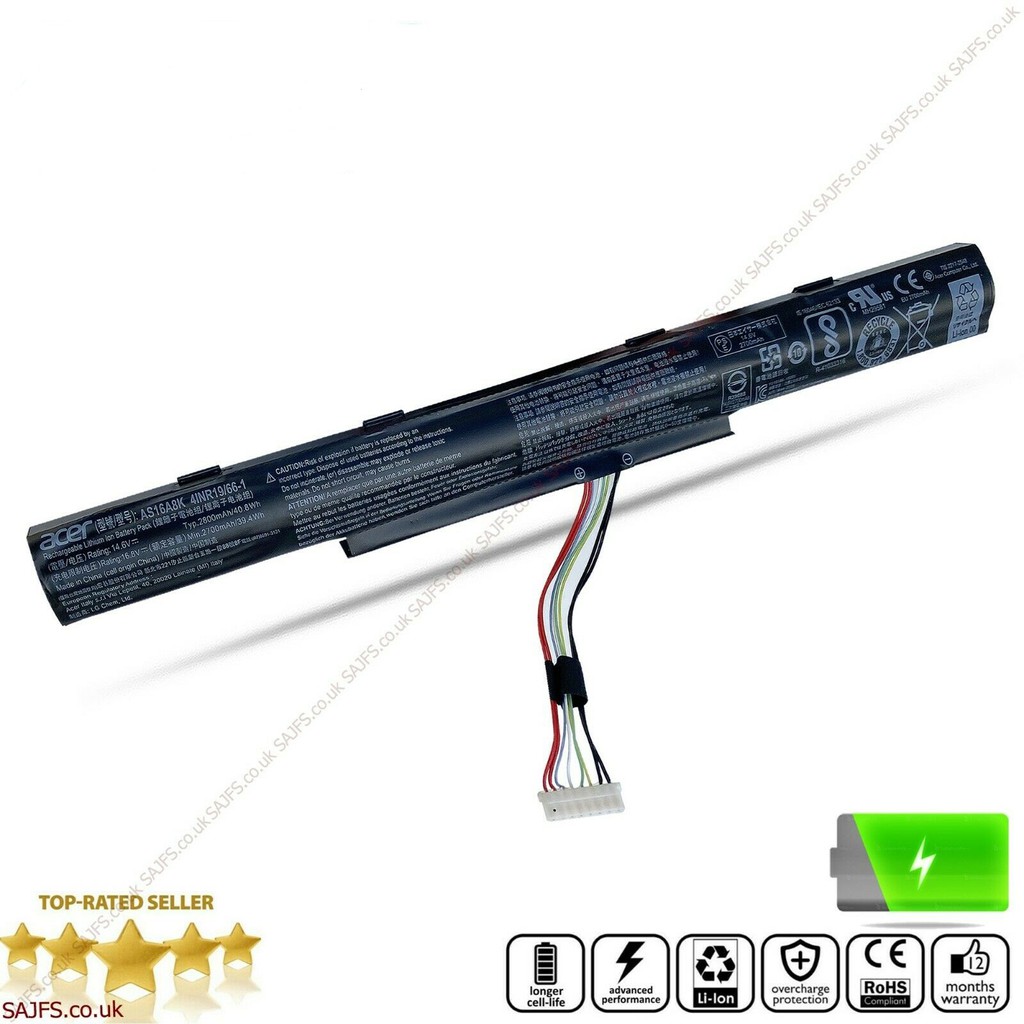 ⚡Pin laptop Acer Aspire E5-573 ,E5-573G, E5-573-34DD E5-475 E5-475G E5-575 E5-575G E5-774 E5-774G AS16A5K mới 100%