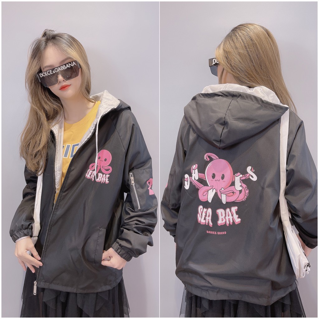 Áo khoác dù nam nữ BẠCH TUỘC áo khoác gió Unisex hot trend_VIETSTAR